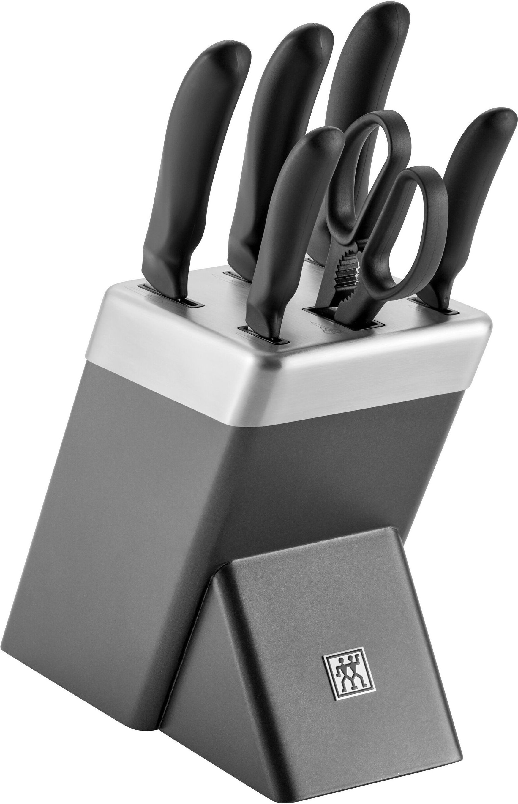 ZWILLING Style 7-tlg, Messerblockset, Anthrazit