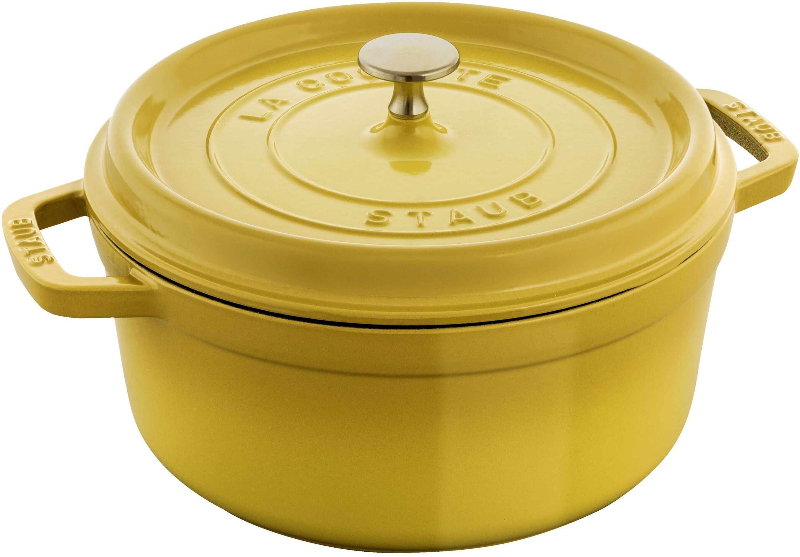 Staub La Cocotte Cocotte 24 cm, rund, Citron, Gusseisen