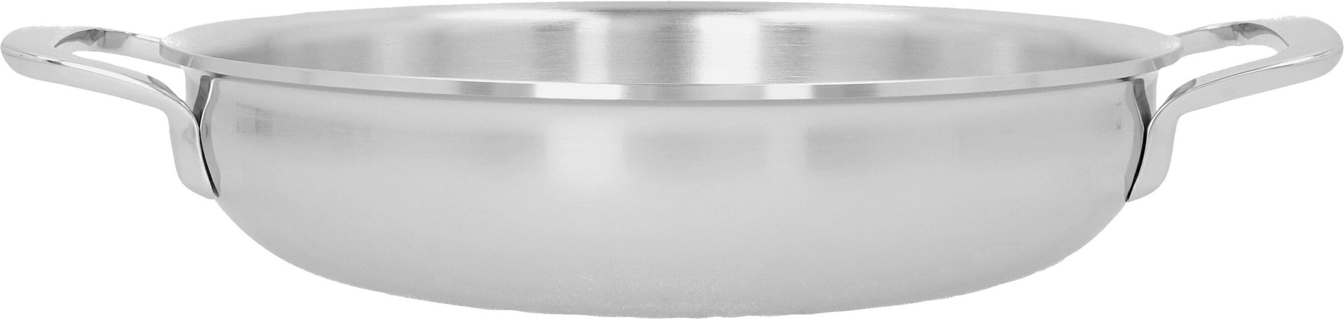 Demeyere Multifunction 7 Bratpfanne mit 2 Griffen 24 cm, 18/10 Edelstahl, Silber