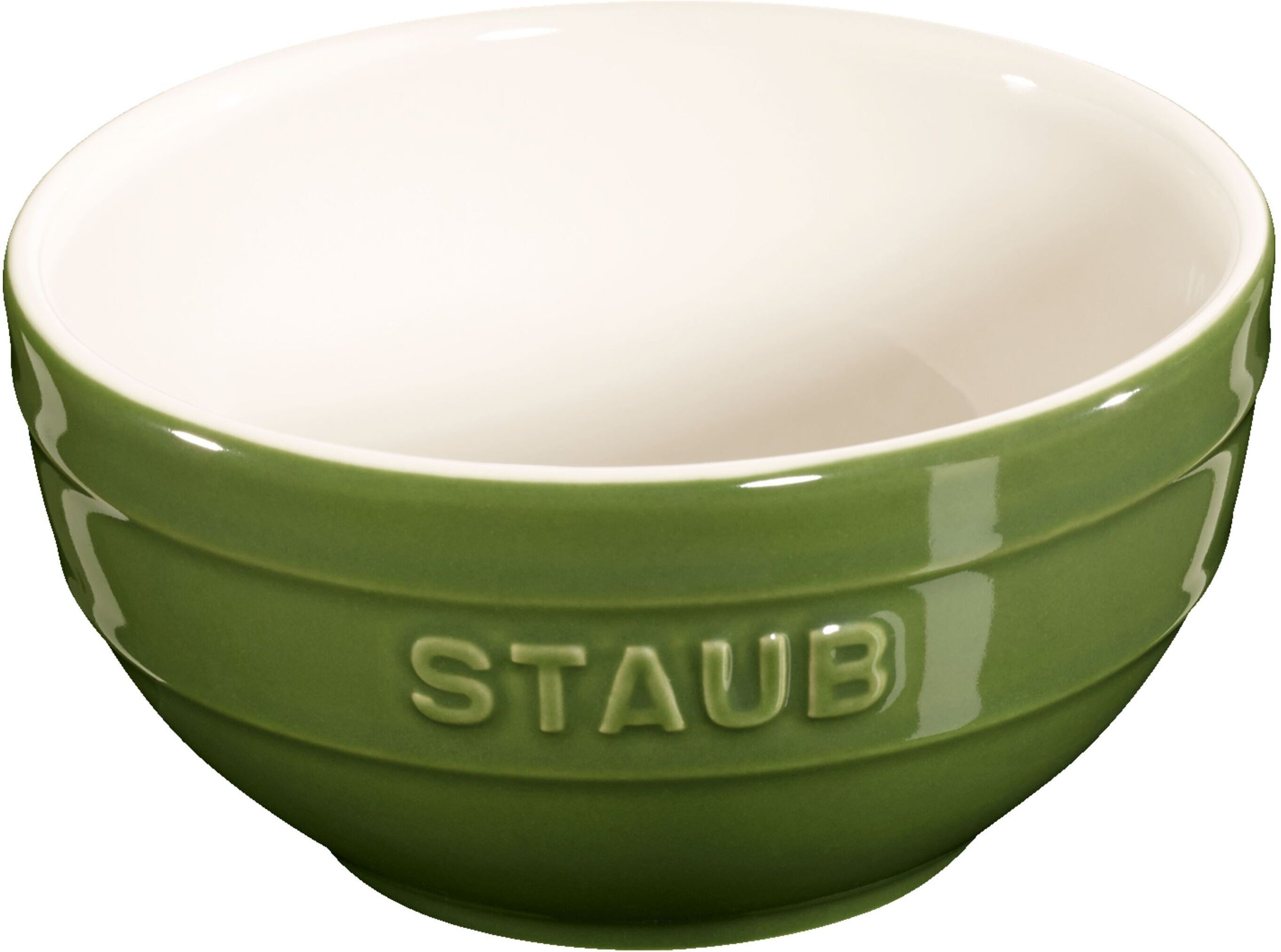 Staub Ceramique Schüssel 12 cm, rund, Basilikum-Grün, Keramik