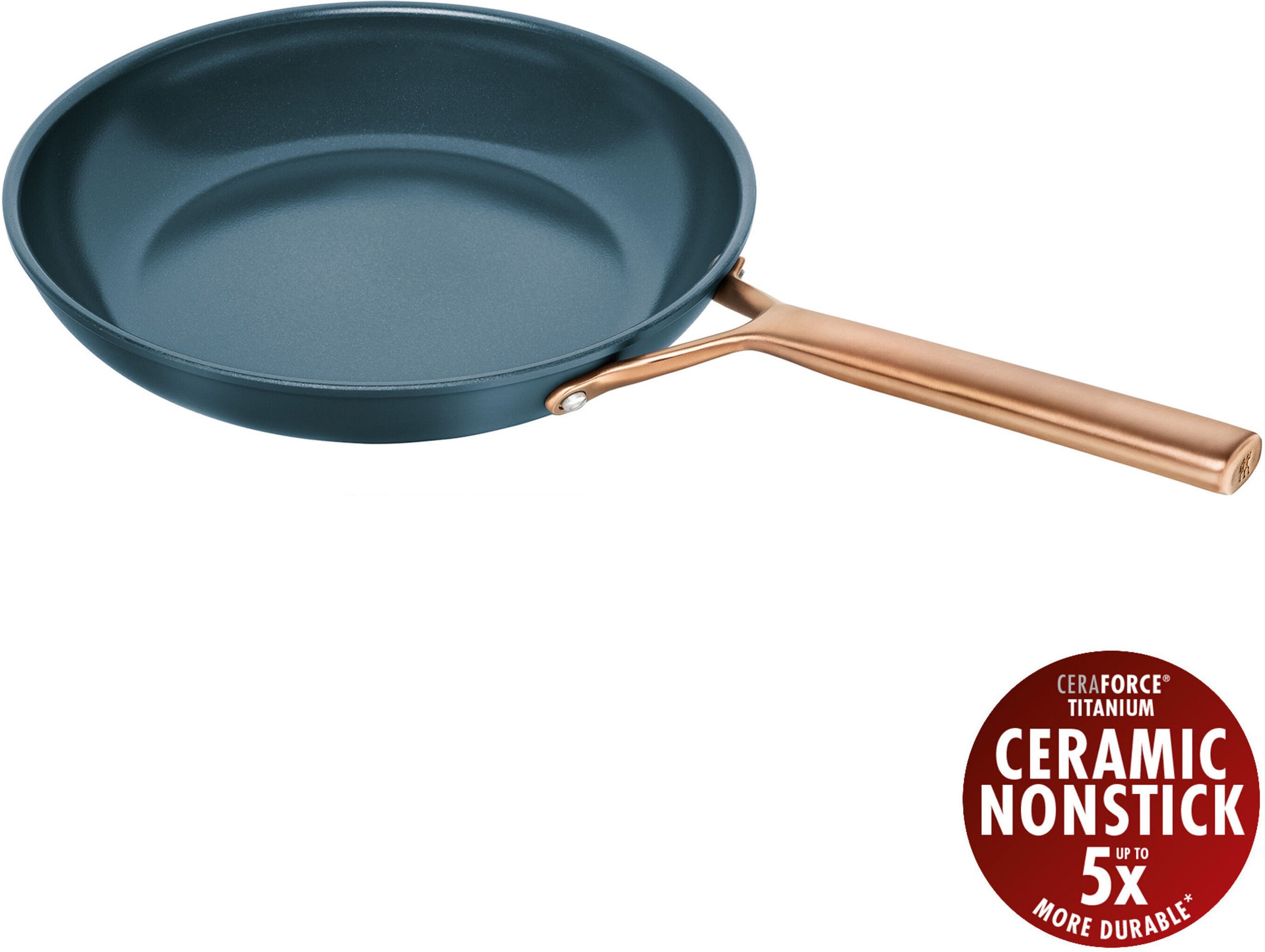 ZWILLING Milano Bratpfanne 28 cm, Aluminium, Blau