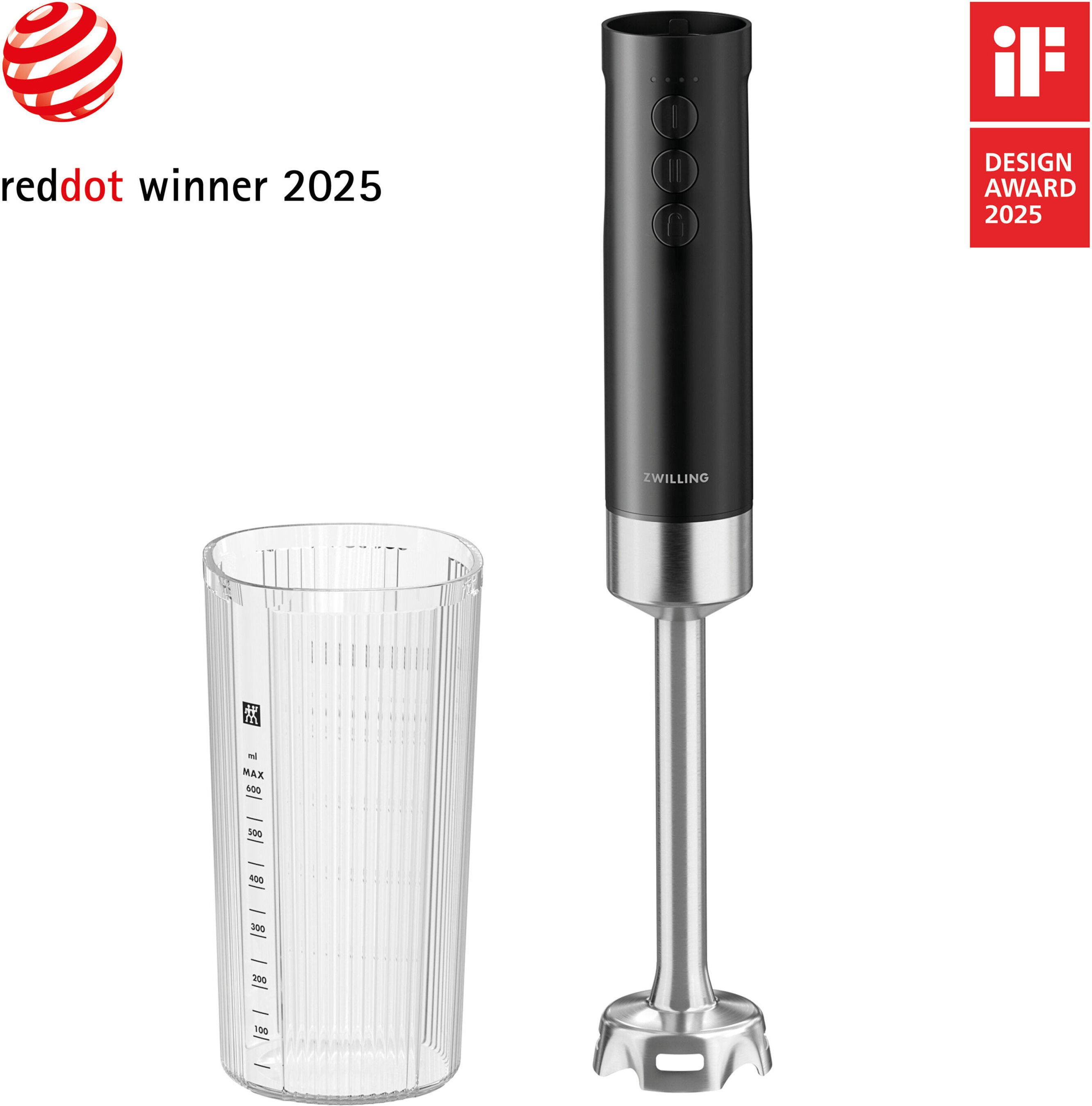 ZWILLING XTEND Kabelloser Stabmixer, Einzelprodukt ohne Akku