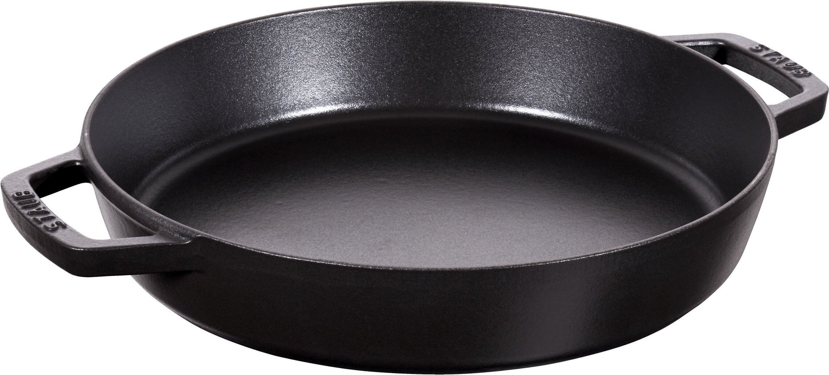 Staub Pans Paella-Pfanne 34 cm, Gusseisen, Schwarz