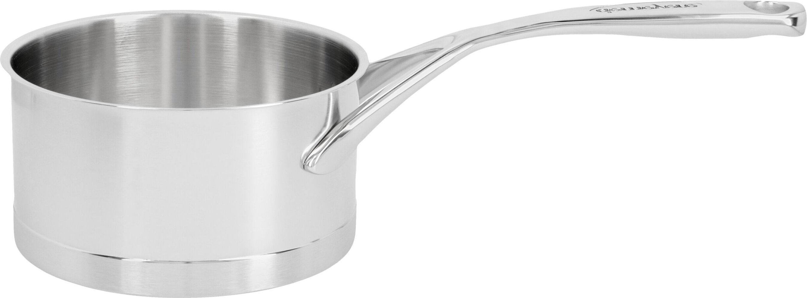 Demeyere Atlantis 7 Stieltopf ohne Deckel 14 cm, 18/10 Edelstahl, Silber