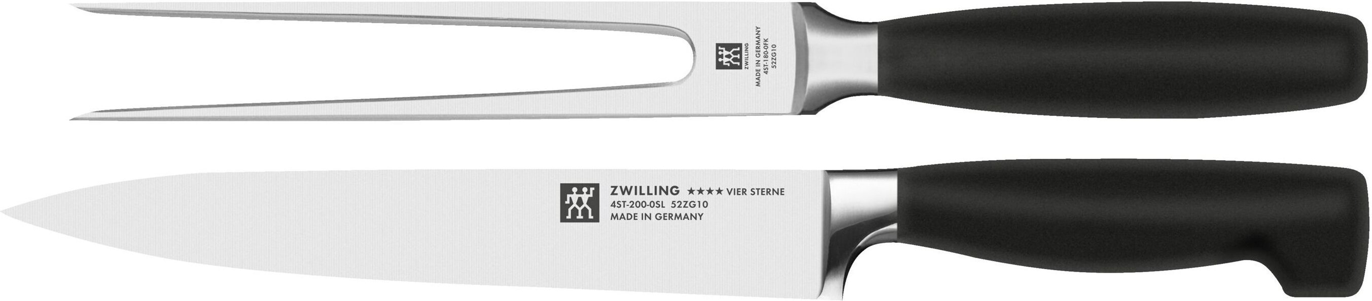 ZWILLING **** VIER STERNE Messerset 2-tlg