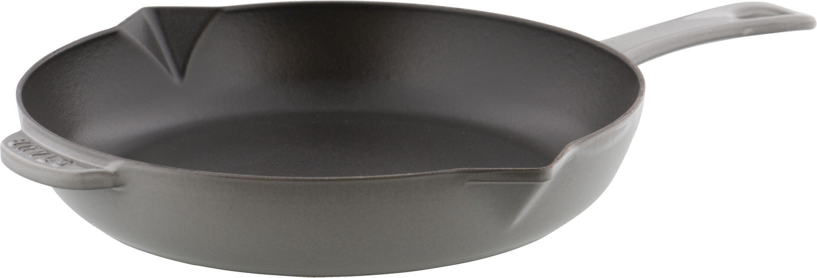 Staub Pans Bratpfanne 26 cm, rund, Graphit-Grau, Gusseisen