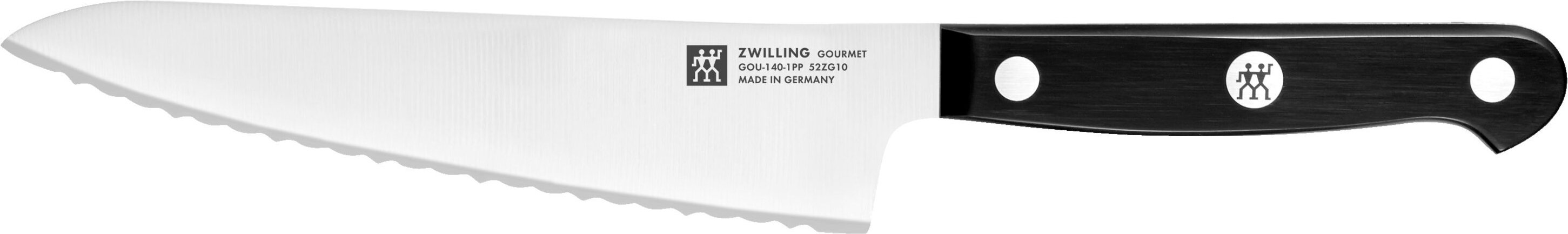 ZWILLING Gourmet Kochmesser Compact mit Welle 14 cm