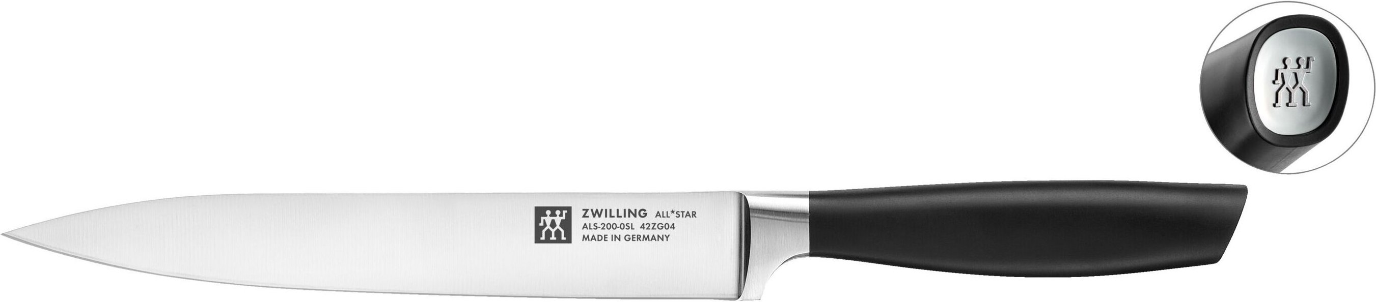 ZWILLING All * Star Fleischmesser 20 cm, Silber