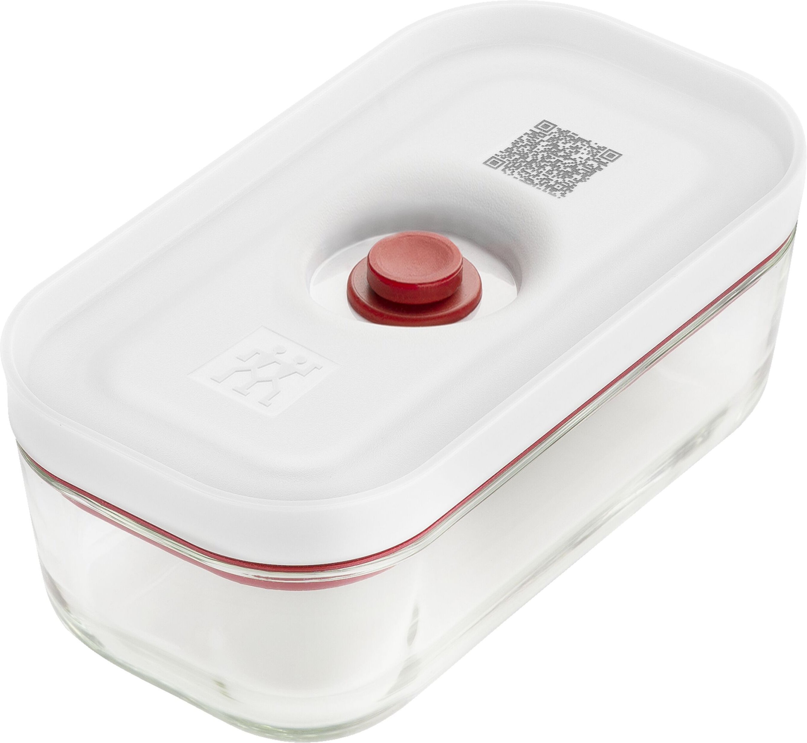 ZWILLING Fresh & Save Vakuumbox S, Glas, Rot