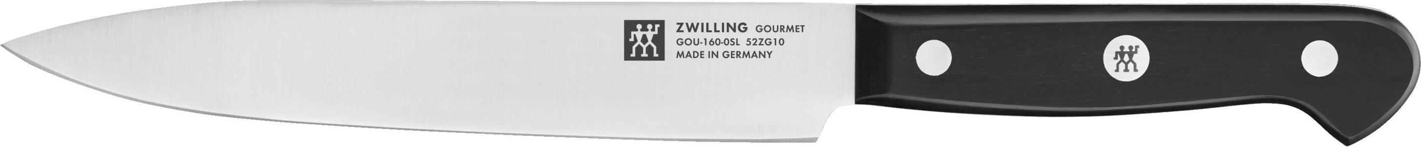 ZWILLING Gourmet Fleischmesser 16 cm, Glattschliff