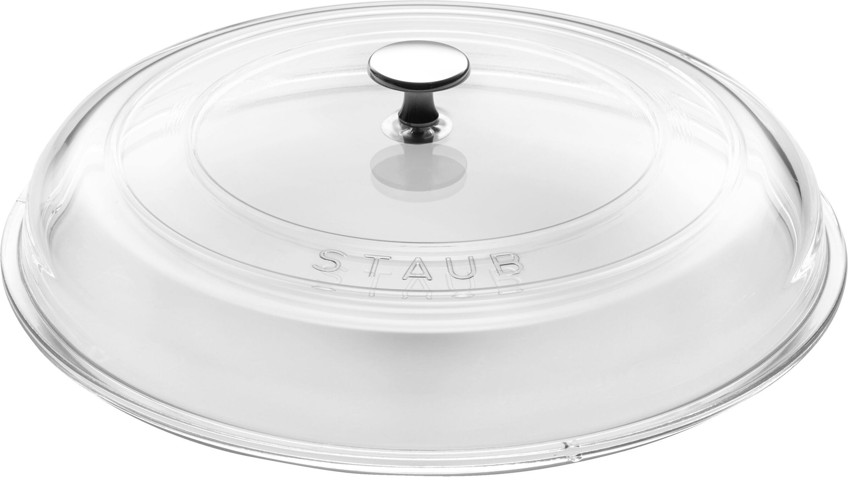 Staub Gewölbter Glasdeckel 30 cm, Glas