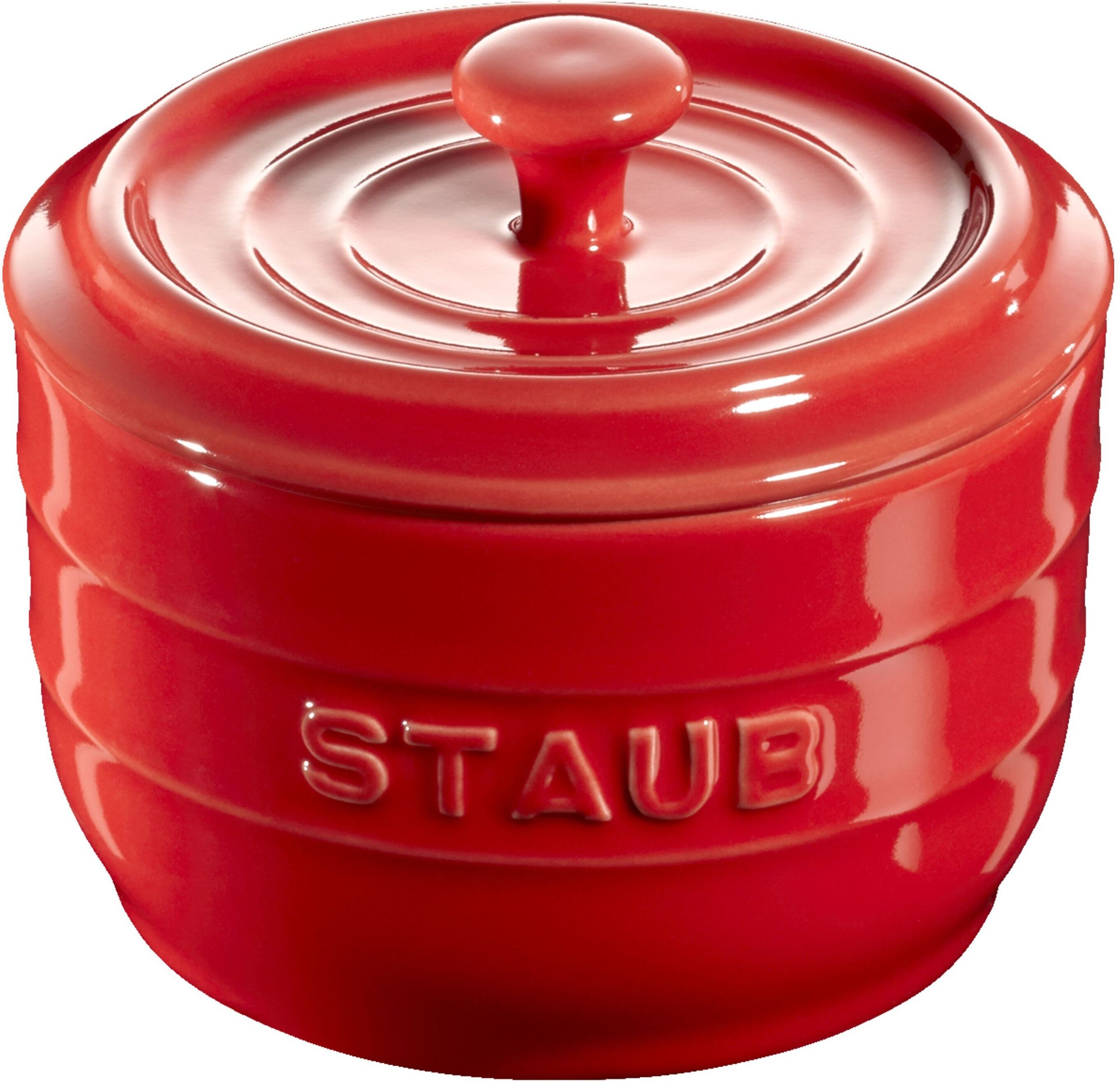 Staub Ceramique Salzfass 250 ml, Kirsch-Rot, Keramik