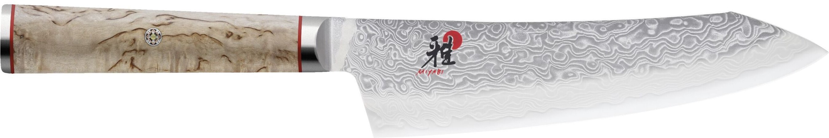 MIYABI BIRCHWOOD 5000MCD Rocking Santoku 18 cm, Glattschliff