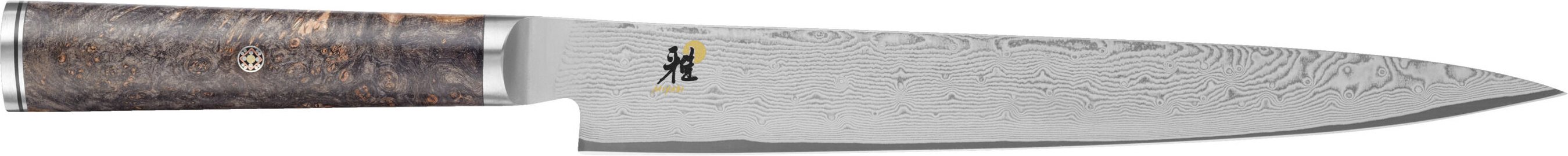 Thumbnail - MIYABI BLACK 5000MCD67 Sujihiki 24 cm, Schwarz-Ahorn