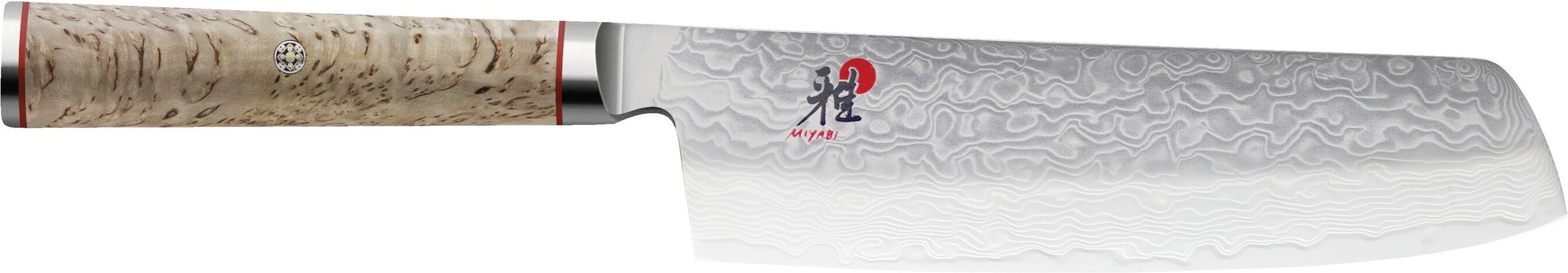 MIYABI BIRCHWOOD 5000MCD Nakiri 17 cm, Birke