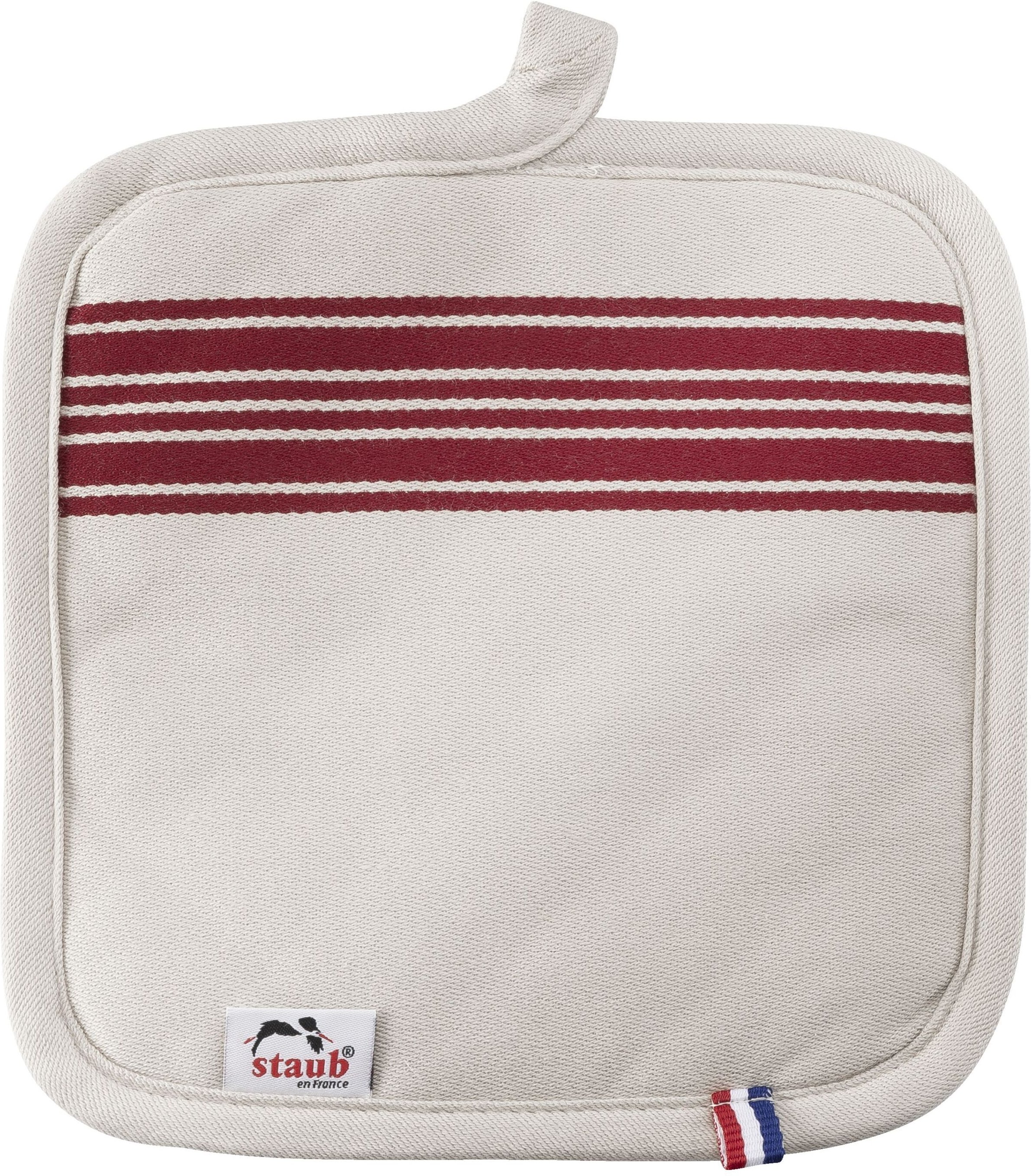 Staub French Line Topflappen Set 21 cm x 21 cm / 2-tlg, Baumwolle