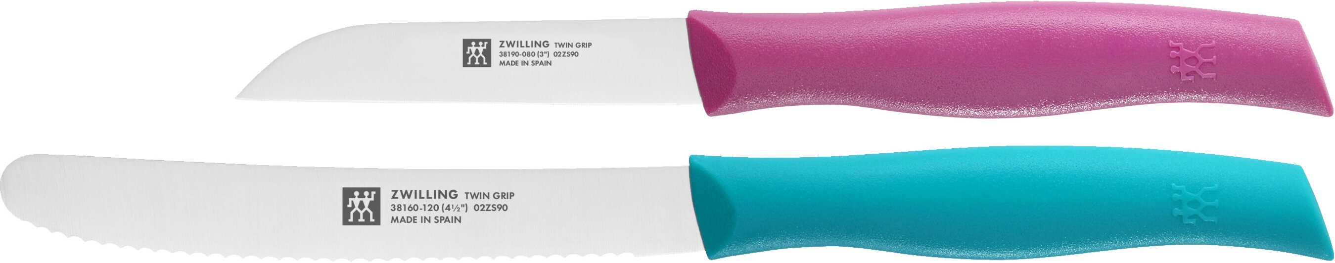 ZWILLING TWIN Grip Messerset 2-tlg, gemischte Farben