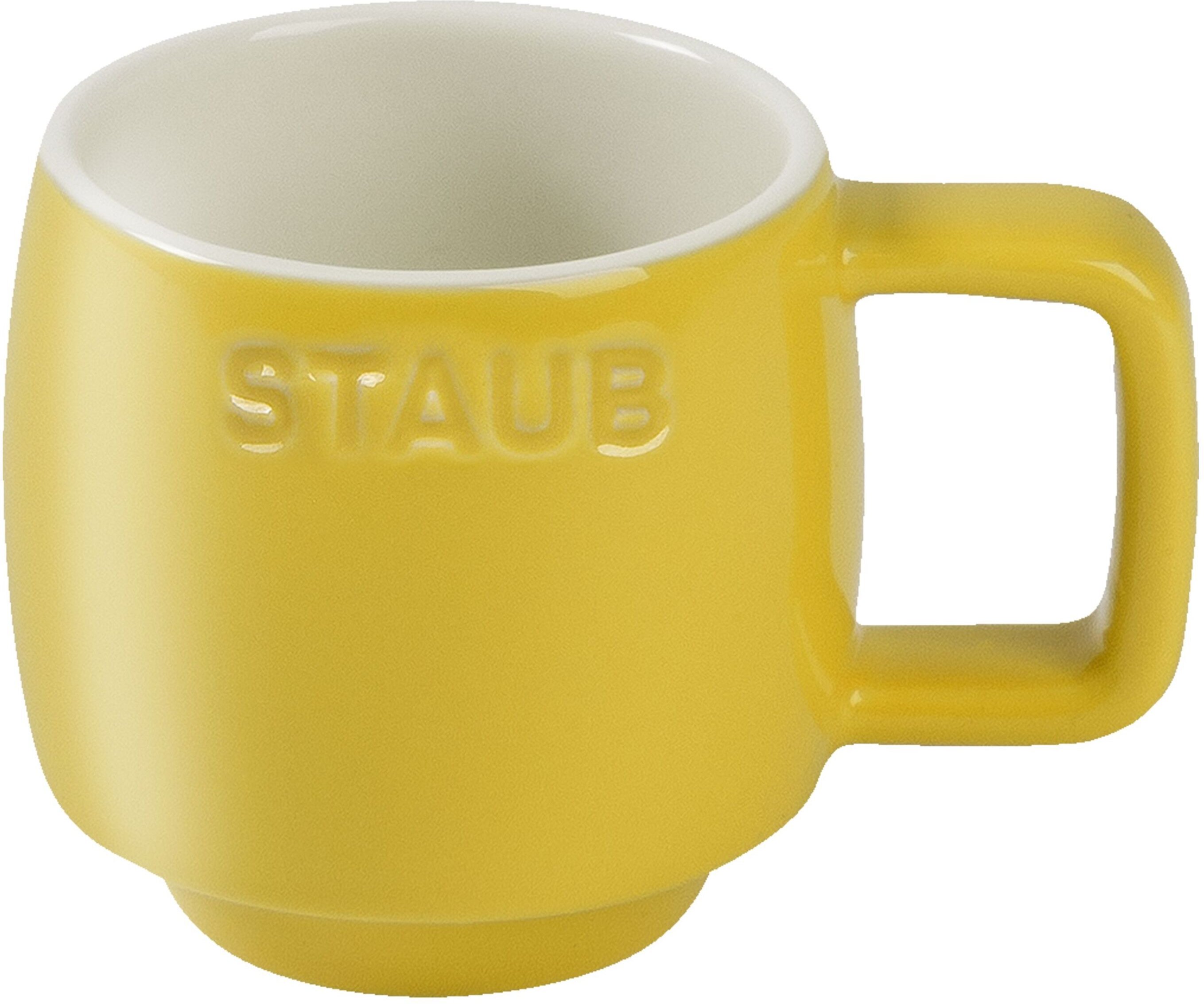 Staub Ceramique Tasse 100 ml, Citron, Keramik