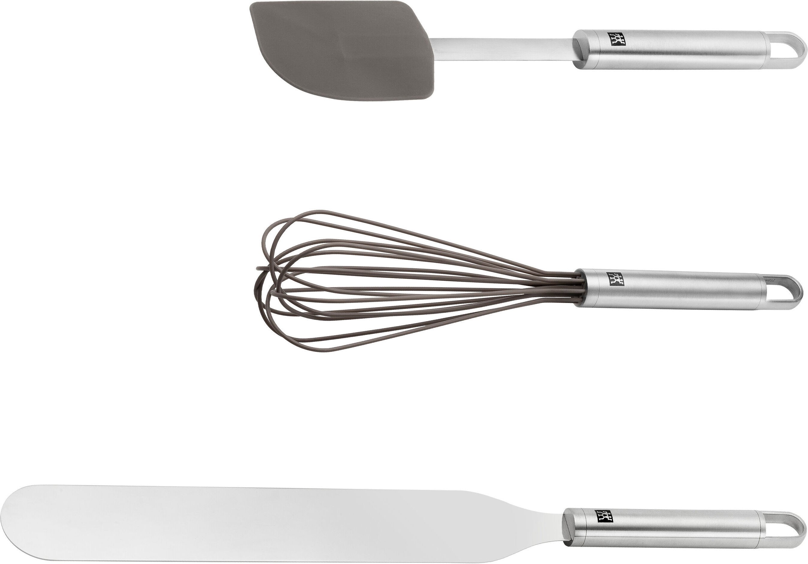 ZWILLING Pro Back-Set mit Teigschaber, Backpinsel und Schneebesen, 3-tlg.