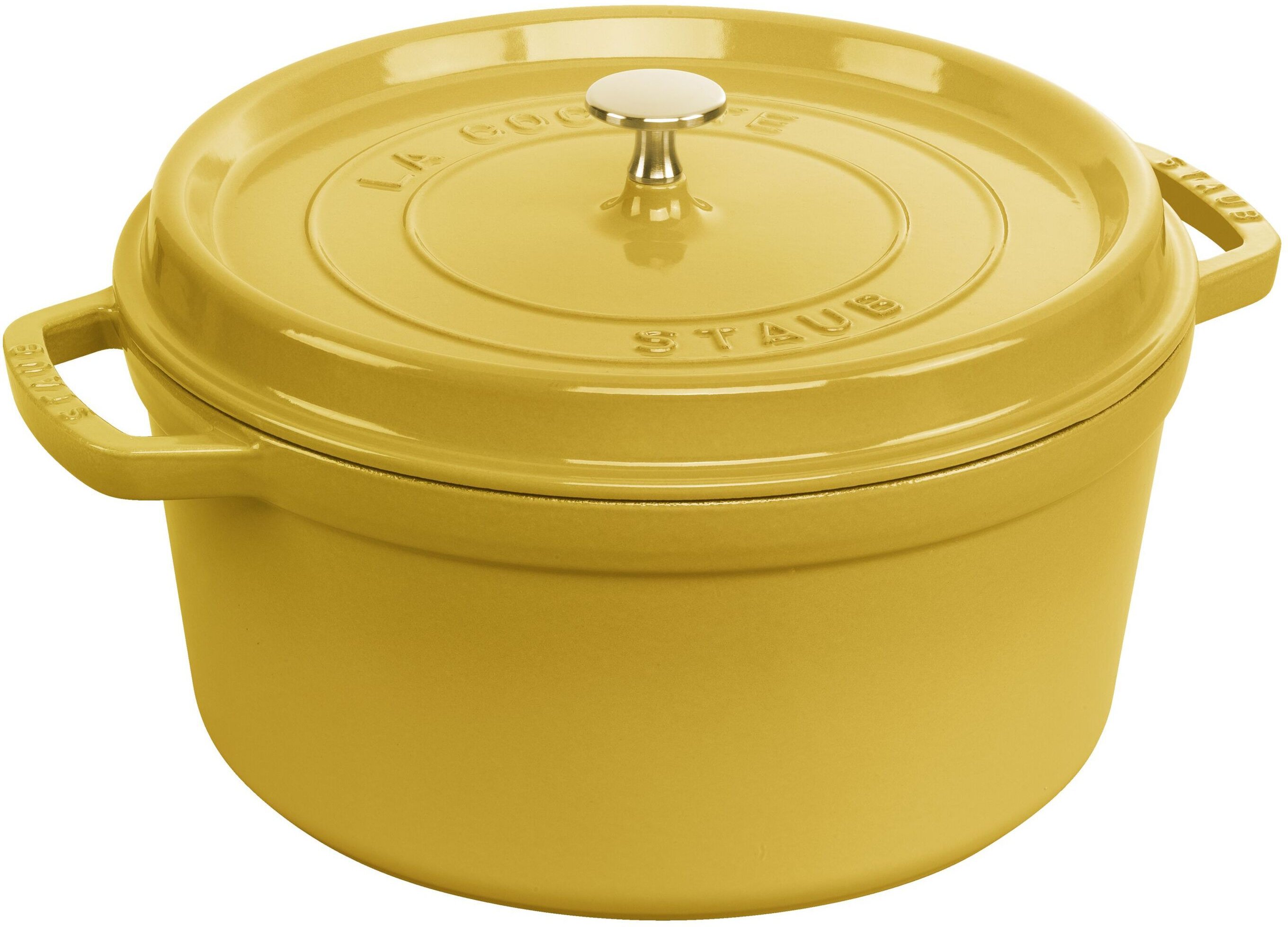 Staub La Cocotte Cocotte 28 cm, rund, Citron, Gusseisen