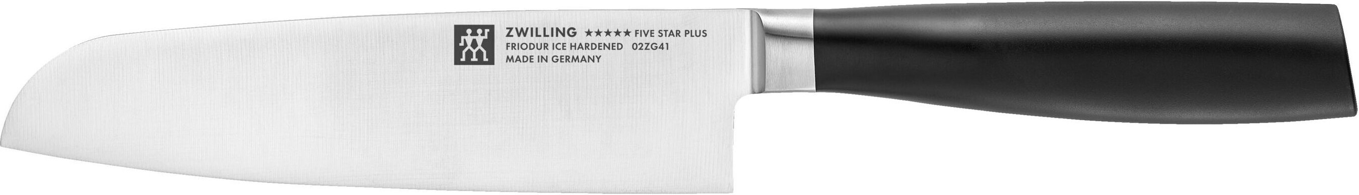 ZWILLING FIVE STAR PLUS Santokumesser 18 cm, Glattschliff