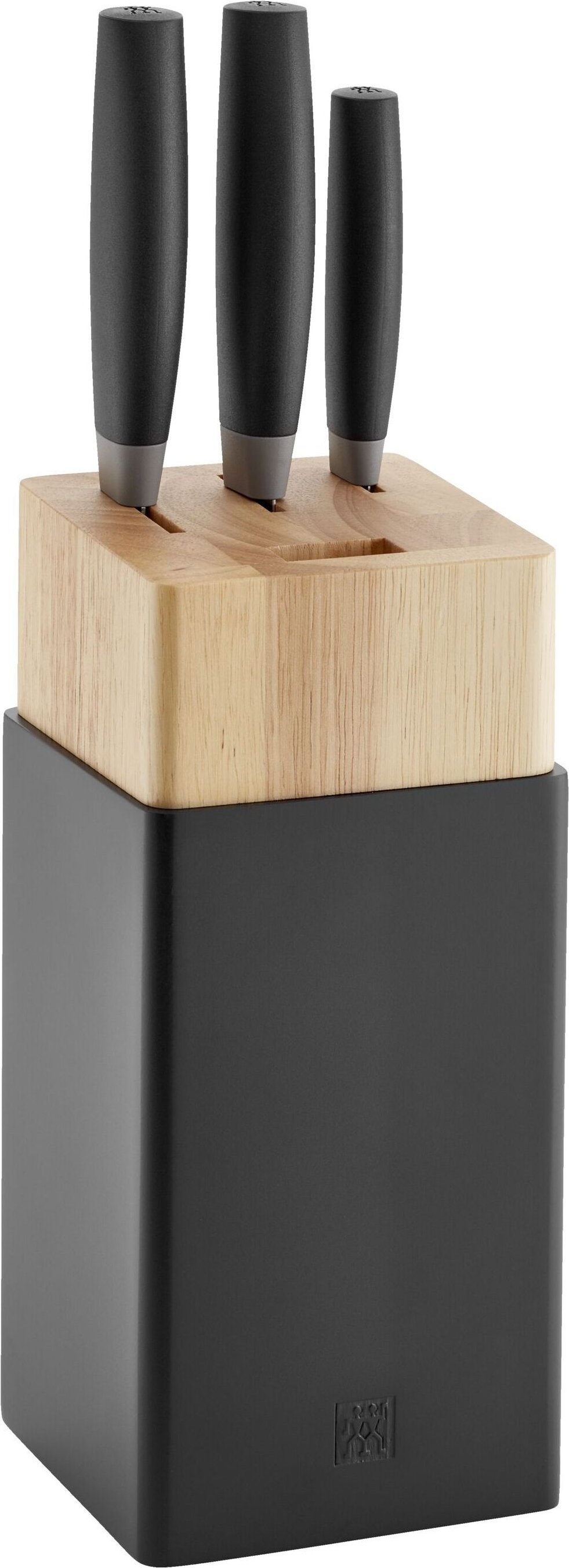 ZWILLING Now S 4-tlg, Messerblockset, Schwarz