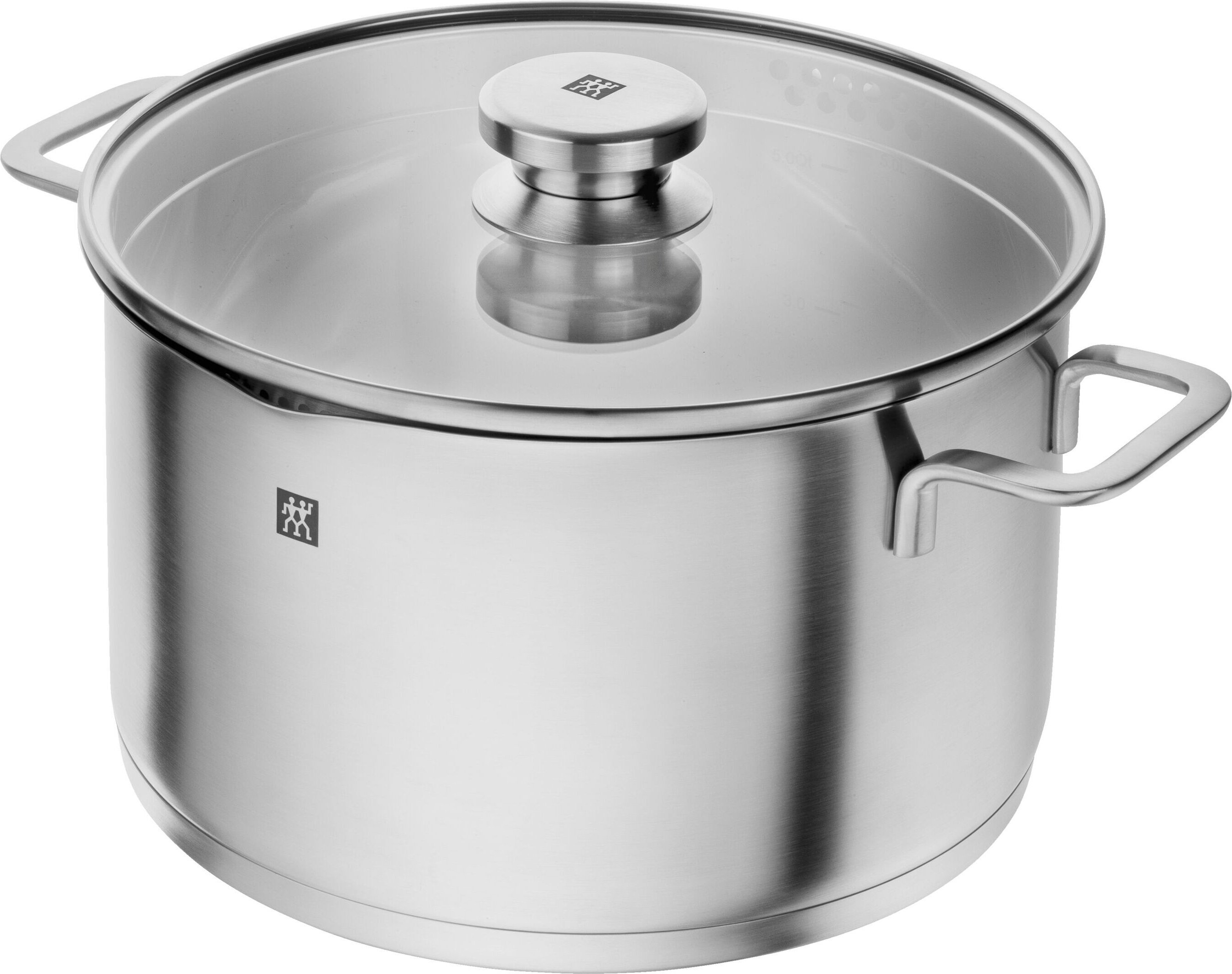 ZWILLING Pouristic Kochtopf 24 cm, Edelstahl