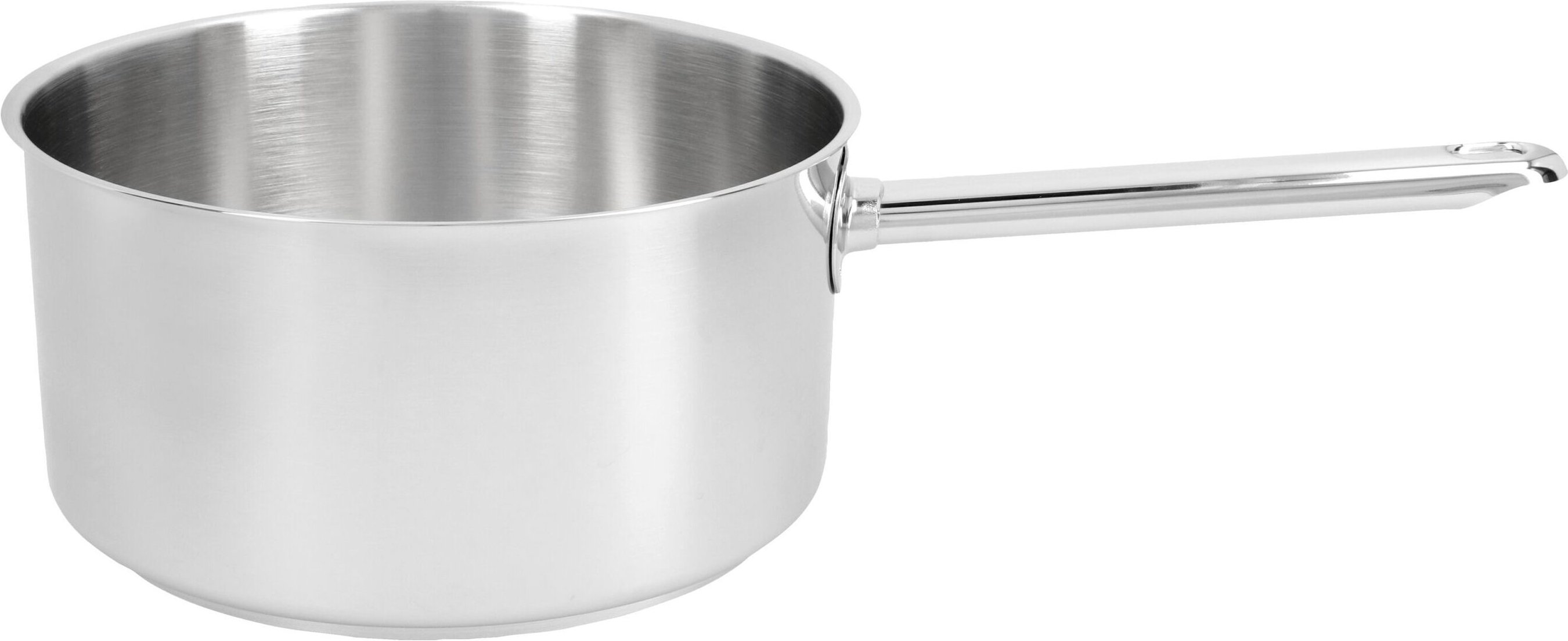 Demeyere Apollo 7 Stieltopf ohne Deckel 20 cm, 18/10 Edelstahl, Silber