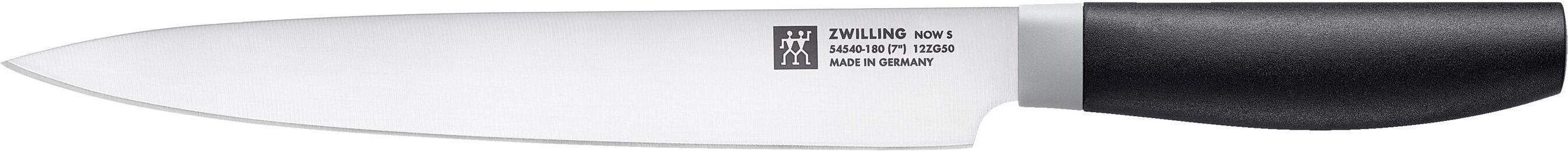 ZWILLING Now S Fleischmesser 18 cm, Schwarz