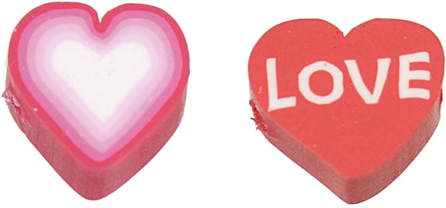 Rico Design Herzen rot 10x11mm 6 Stück