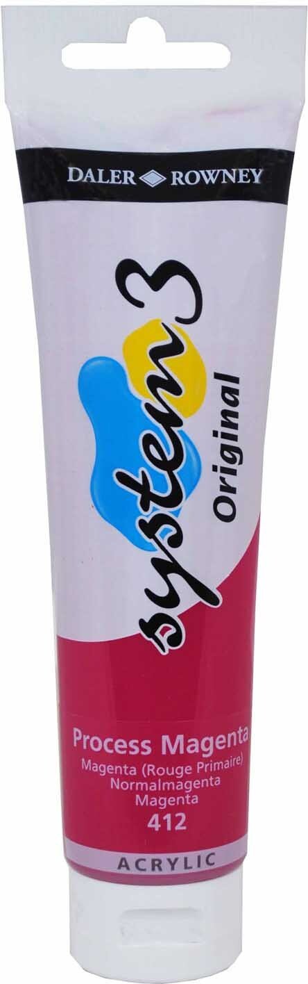 Daler-Rowney System 3 150ml Process Magenta