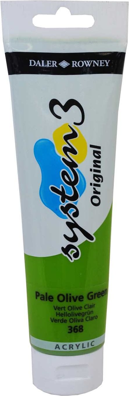 Daler-Rowney System 3 150ml Pale Olive Green