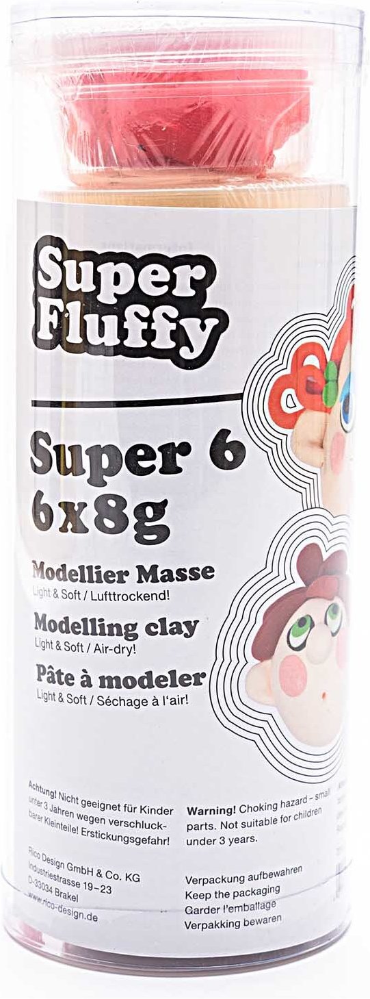 Rico Design Super Fluffy Top 6 6x8g