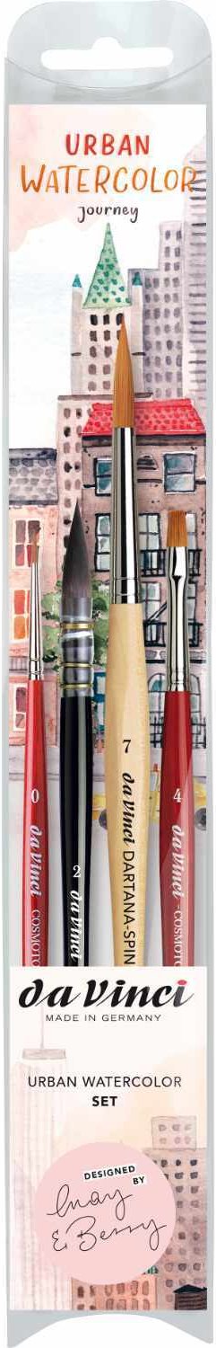 da Vinci Pinsel-Set Urban Watercolor
