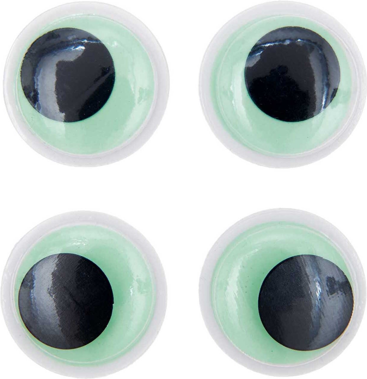 Wackelaugen nachtleuchtend 35mm 4 Stück