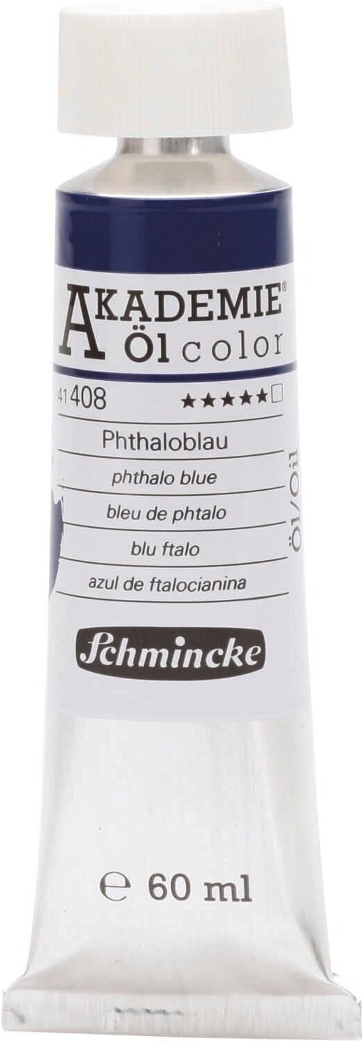 Schmincke Akademie Öl 60ml Phthaloblau