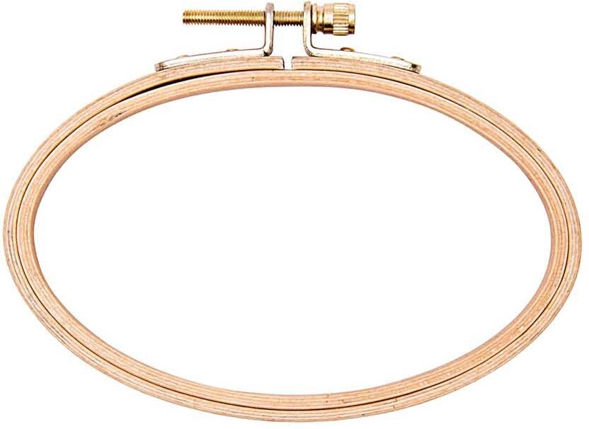 Rico Design Stickring oval 9,5x14,5cm