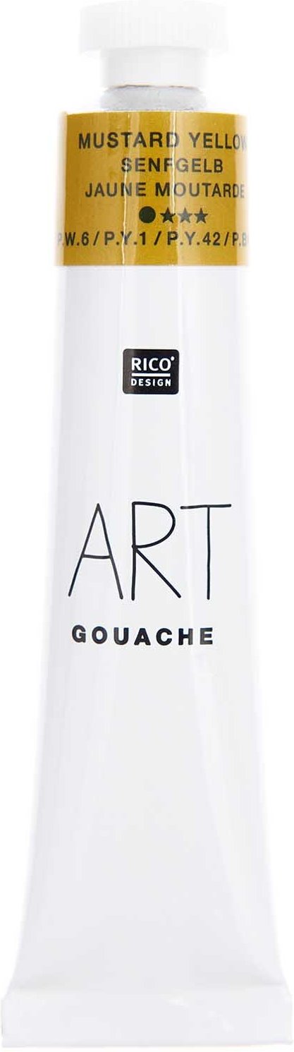 Rico Design ART Gouache 22ml Senfgelb