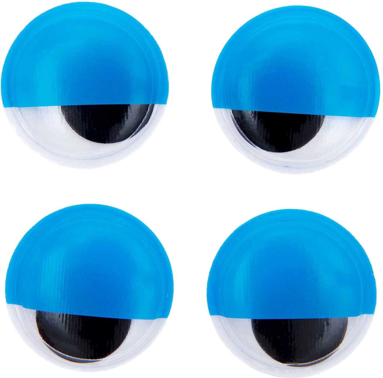 Wackelaugen Augenlid 35mm 4 Stück