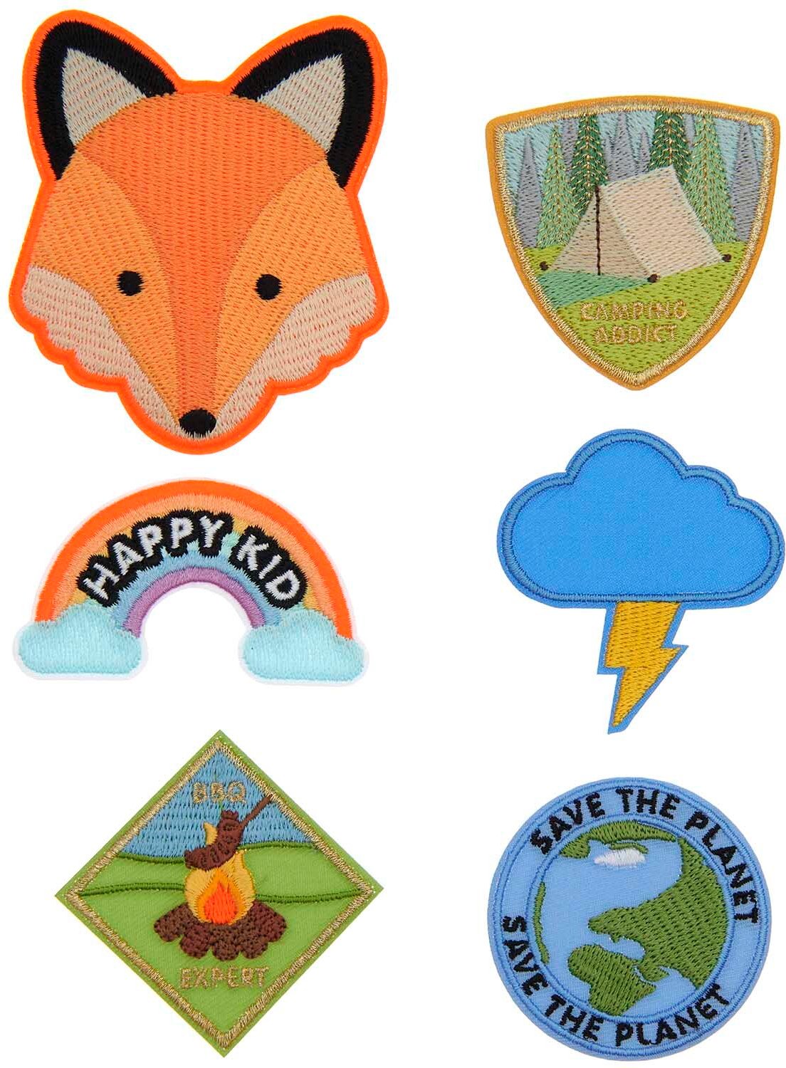 Rico Design Patches Pfadfinder Fuchs zum Aufbügeln