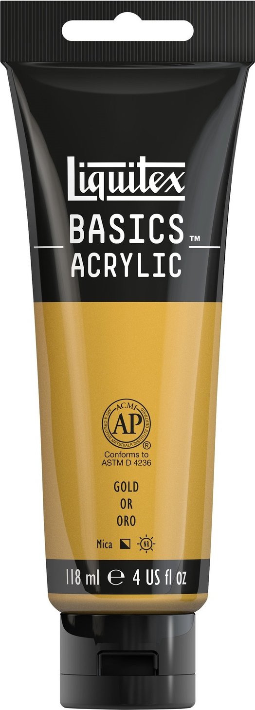 Liquitex Basics Acrylfarbe 118ml Gold