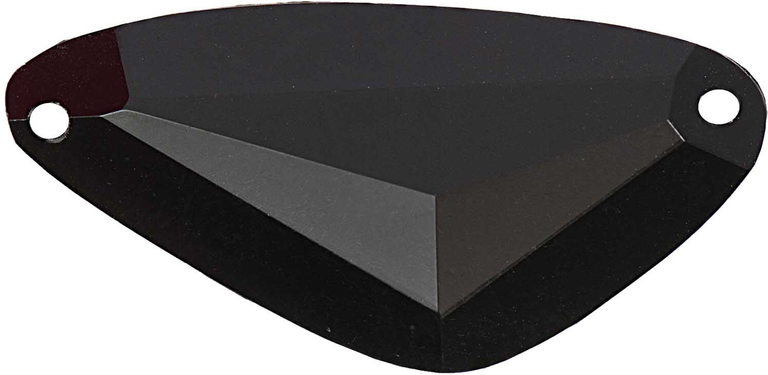 Rico Design Aufnähsteine dreieckig schwarz 38x20mm 2 Stück