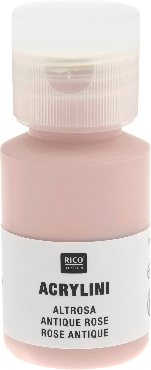 Rico Design Acrylini Acrylfarbe Altrosa