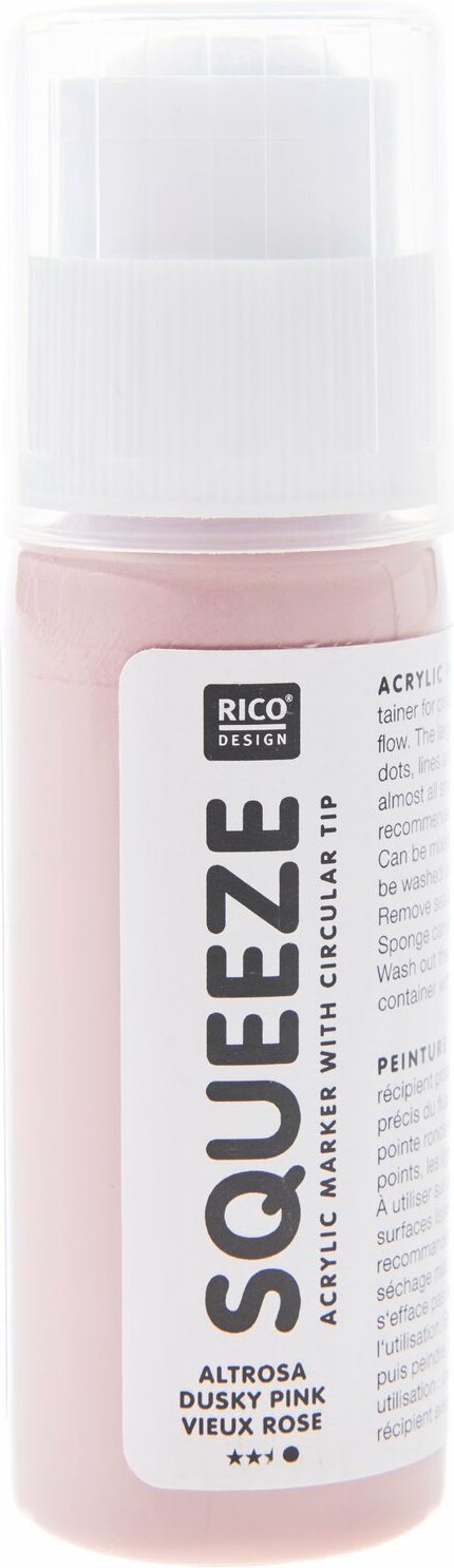 Rico Design Squeeze Acrylic Marker 60ml altrosa