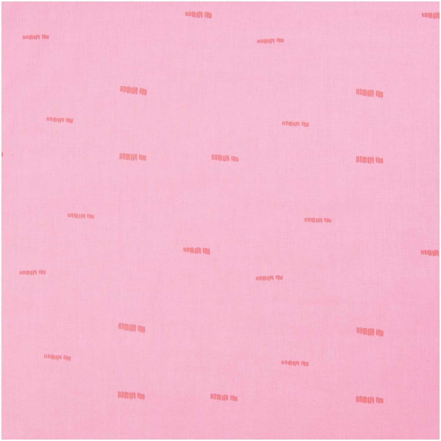 Rico Design Druckstoff Nature Matters Striche pink-neon 140cm