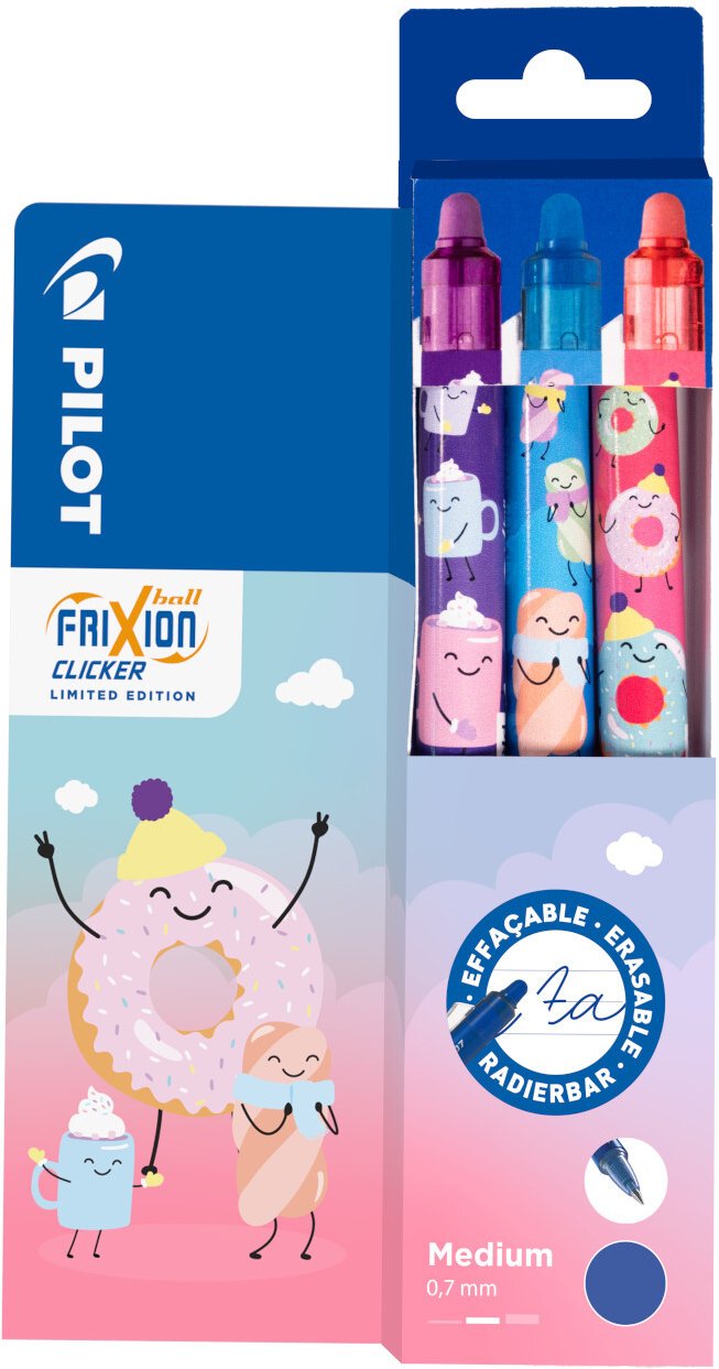 PILOT FriXion Clicker Fancy Winter Set