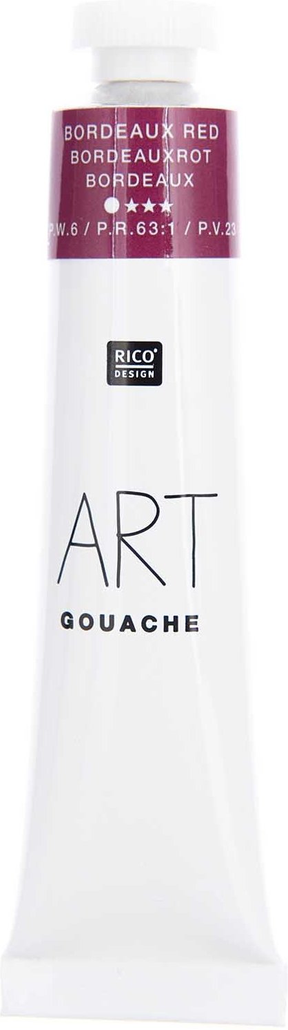 Rico Design ART Gouache 22ml Bordeauxrot