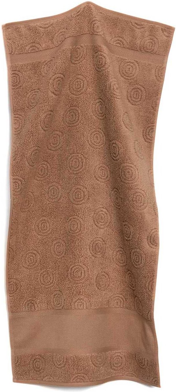 Rico Design Handtuch Kreise schoko 50x100cm