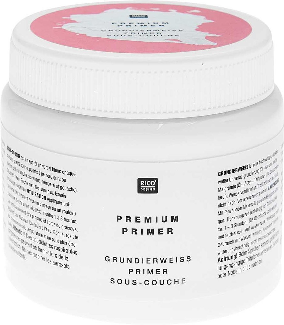 Rico Design ART Premium Grundierweiß 500ml