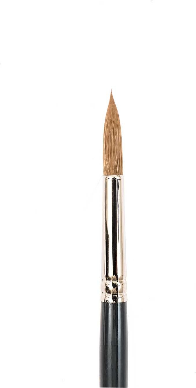 Rico Design Pinsel Art School Aquarell Synthetic rund grauer Stiel 14